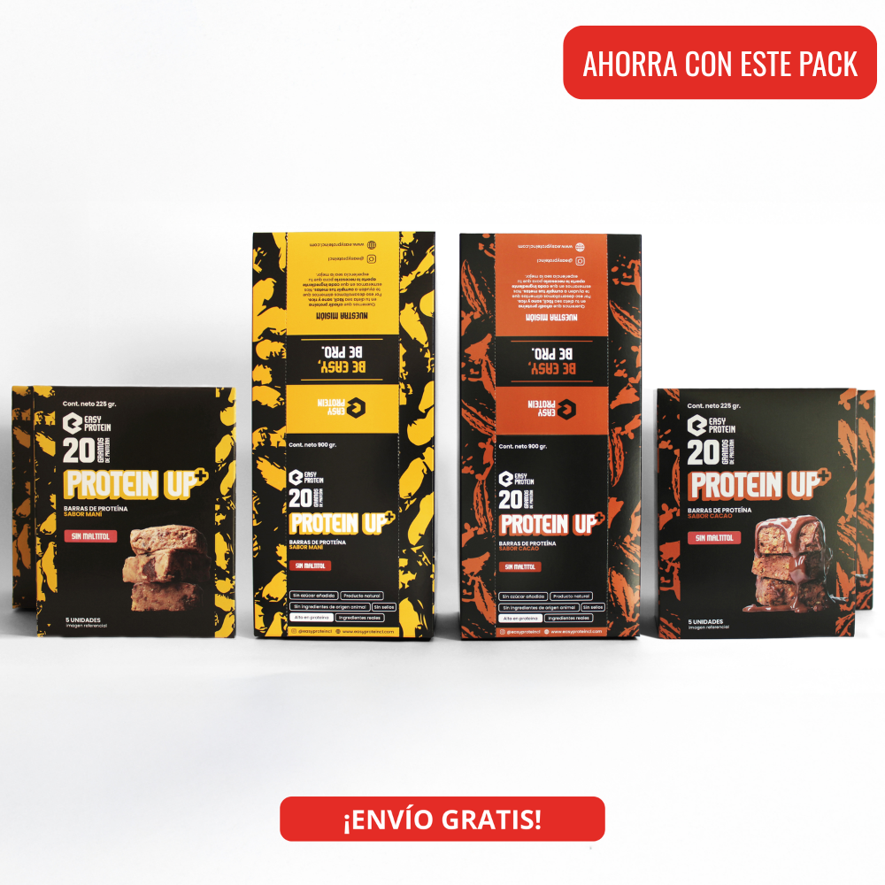 PACK 60 BARRAS - PROTEIN UP+