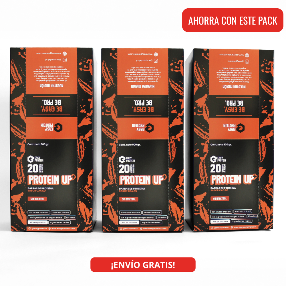 PACK 60 BARRAS - PROTEIN UP+