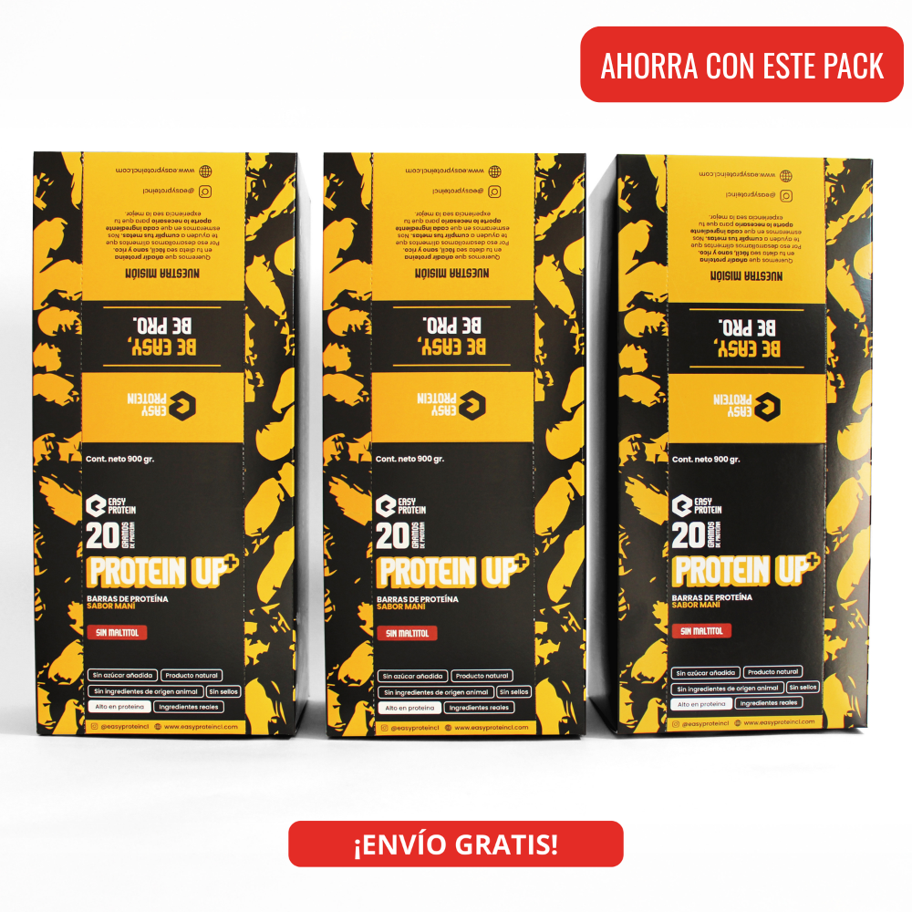 PACK 60 BARRAS - PROTEIN UP+