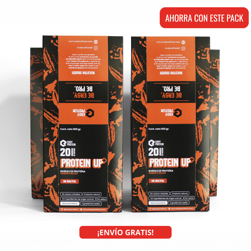 PACK 80 BARRAS - PROTEIN UP+