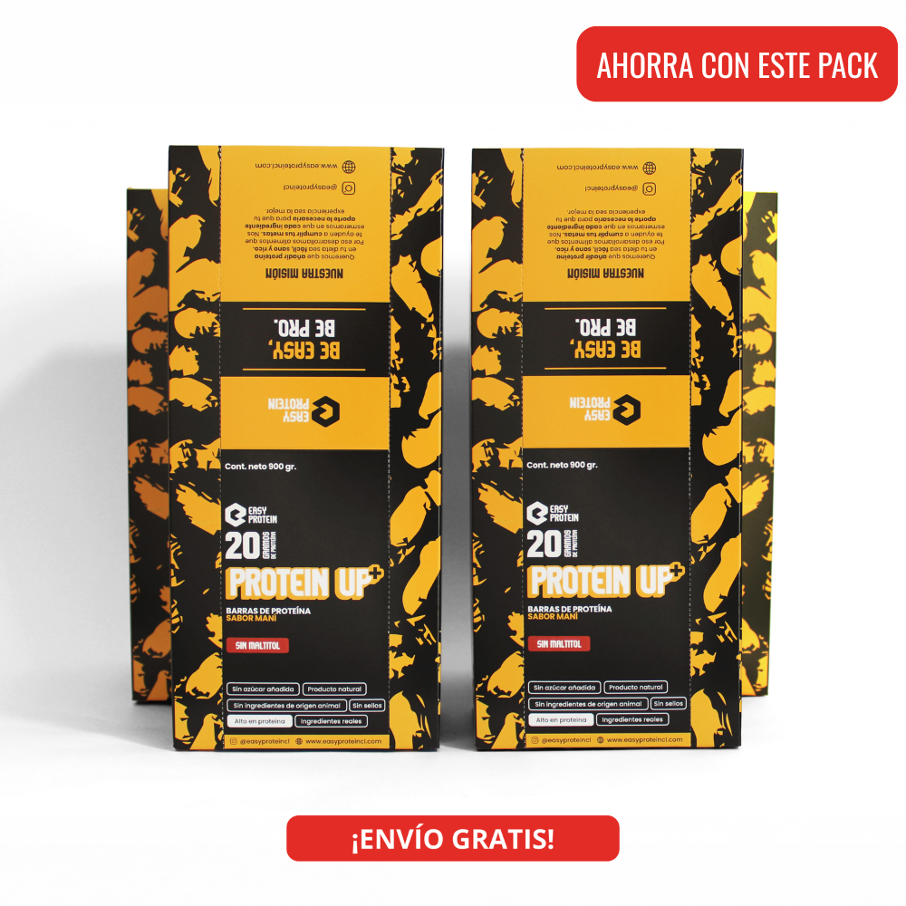 PACK 80 BARRAS - PROTEIN UP+