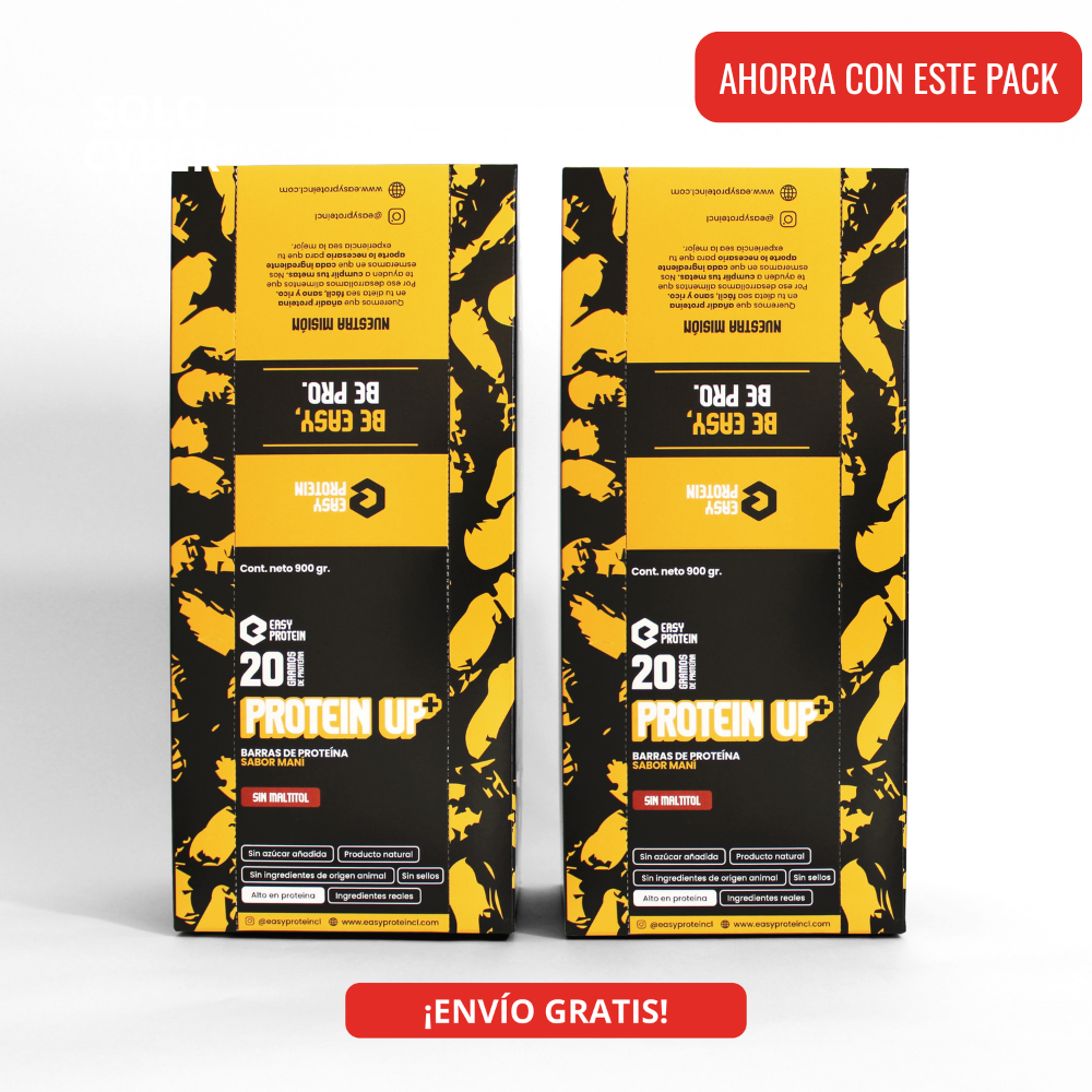 PACK 40 BARRAS - PROTEIN UP+