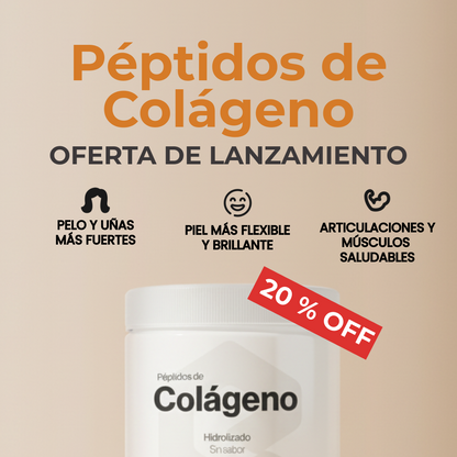 Péptidos de Colágeno Hidrolizado