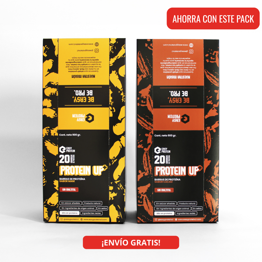 PACK 40 BARRAS - PROTEIN UP+