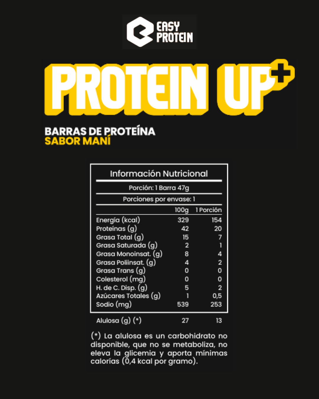 PROTEIN UP MANÍ - CAJA 5 UNIDADES