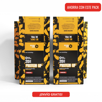 PACK 80 BARRAS - PROTEIN UP+