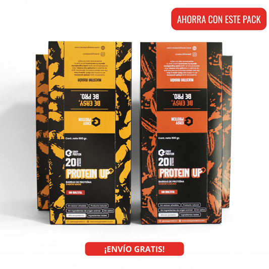 PACK 80 BARRAS - PROTEIN UP+