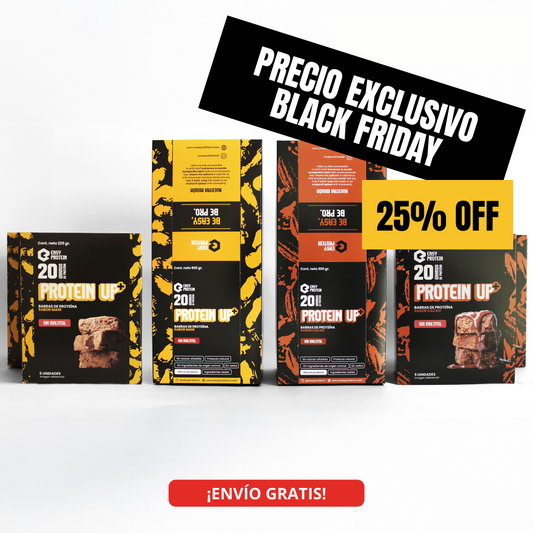 PACK 60 BARRAS - PROTEIN UP+