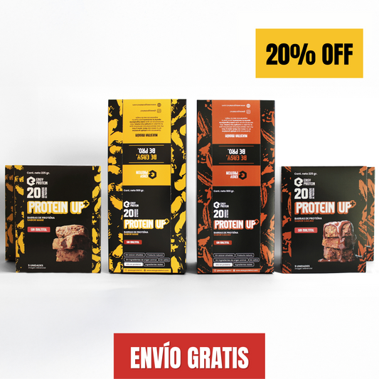 PACK 60 BARRAS - PROTEIN UP+