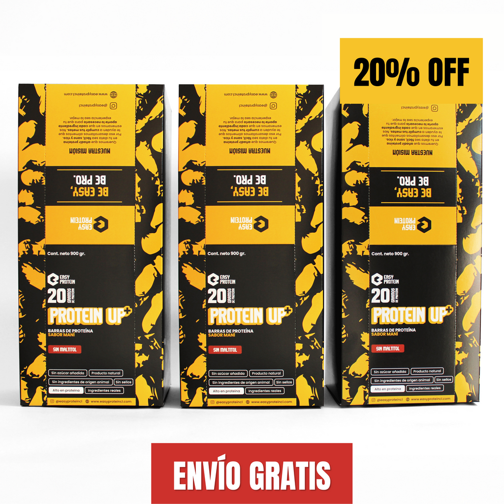 PACK 60 BARRAS - PROTEIN UP+