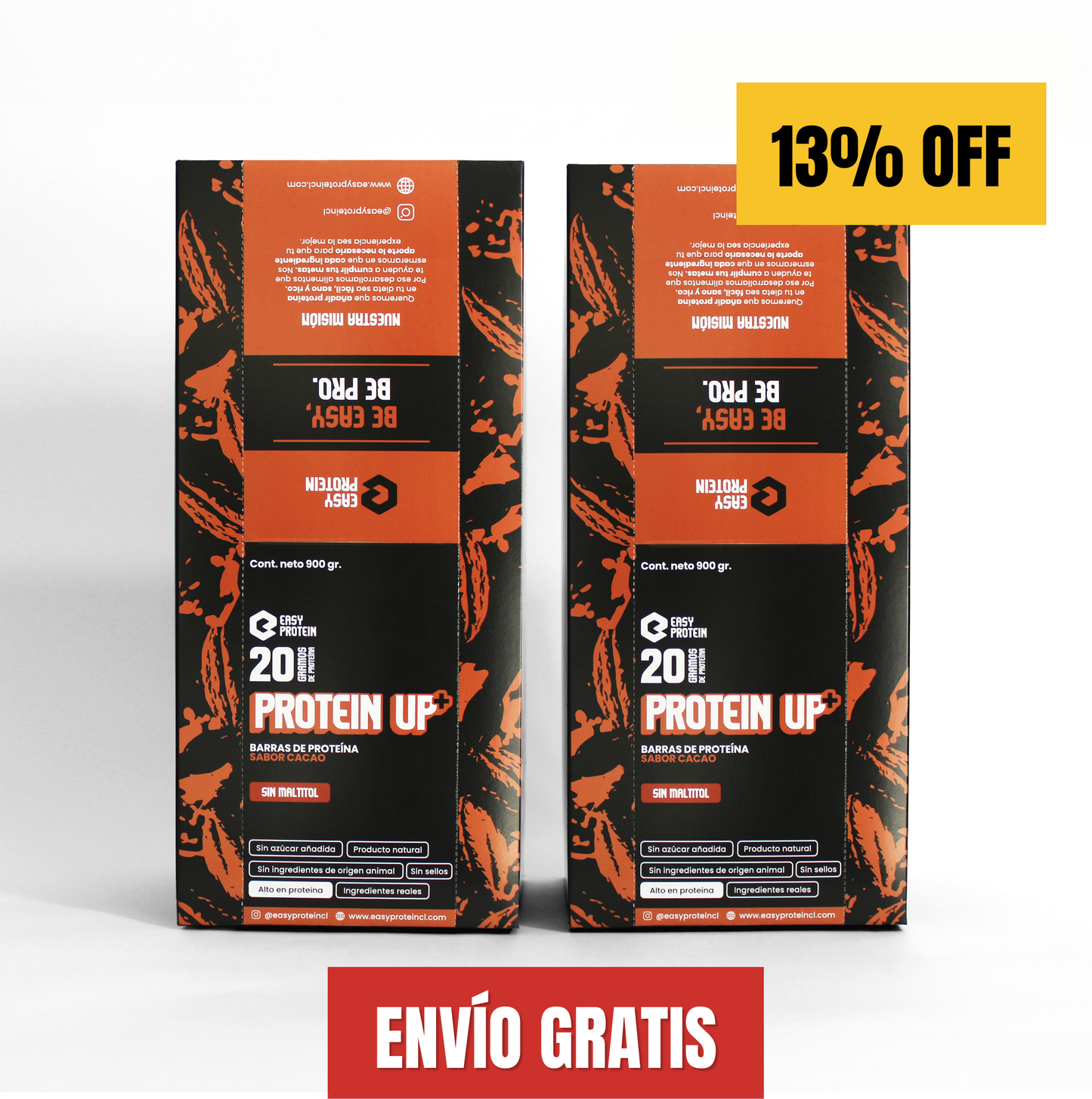 PACK 40 BARRAS - PROTEIN UP+