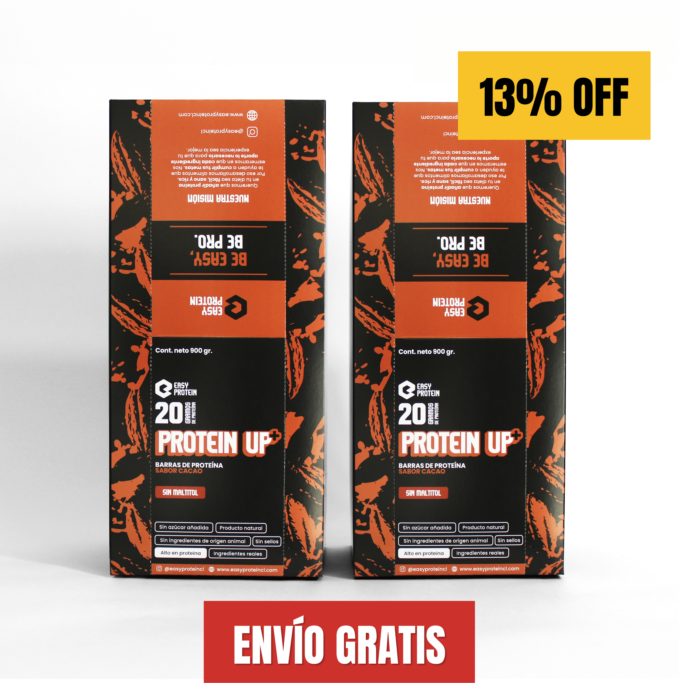 PACK 40 BARRAS - PROTEIN UP+