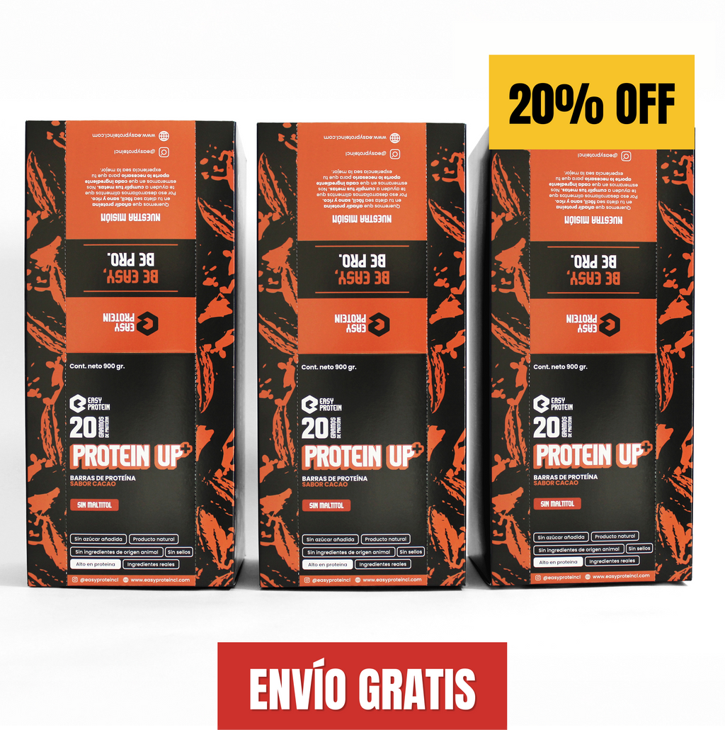 PACK 60 BARRAS - PROTEIN UP+