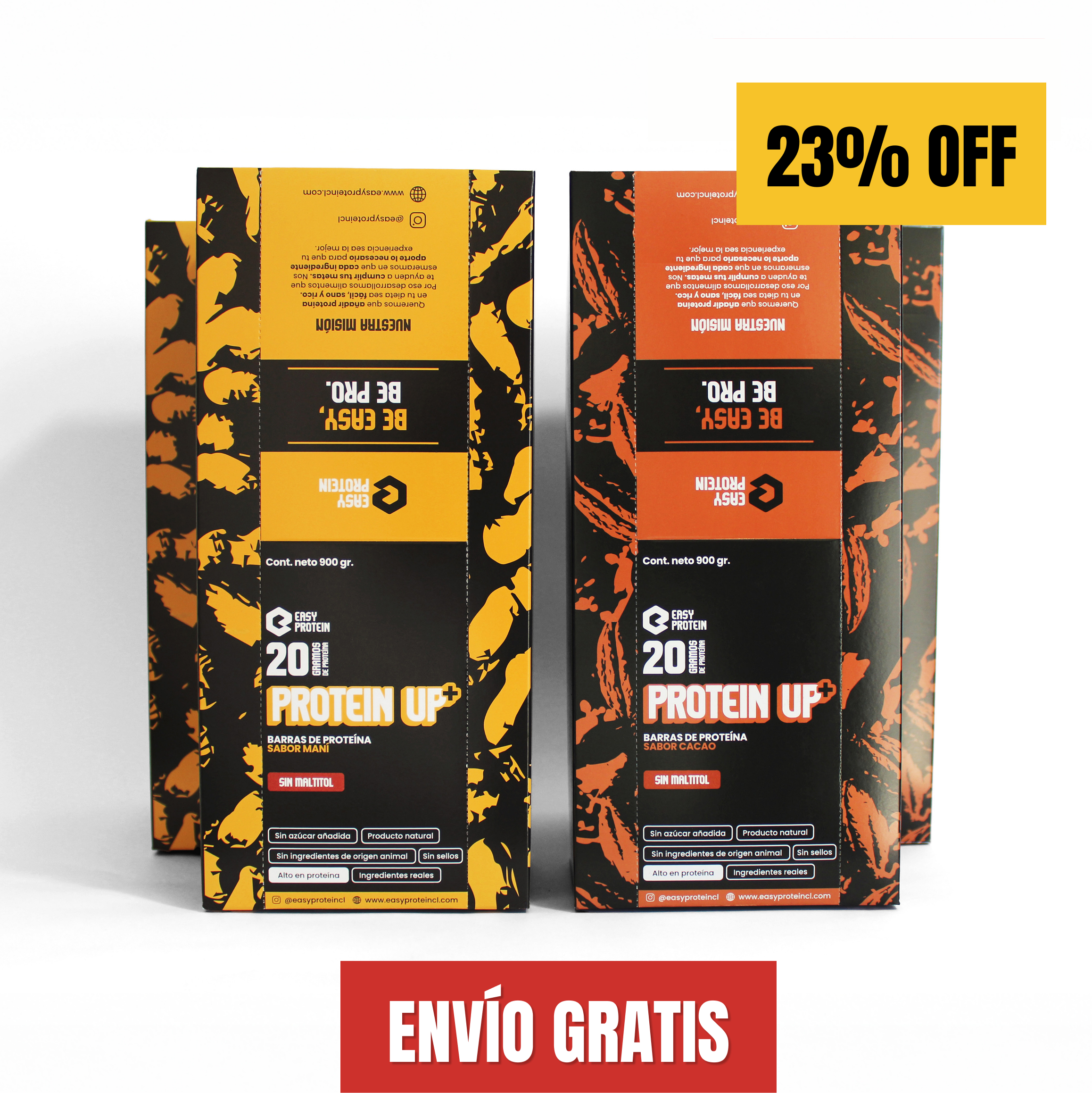 PACK 80 BARRAS - PROTEIN UP+