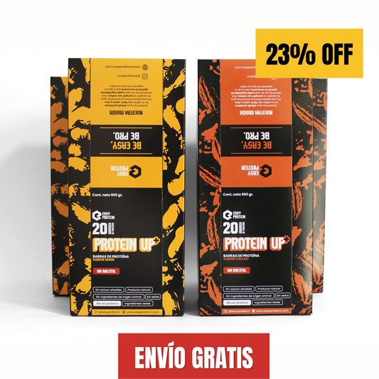 PACK 80 BARRAS - PROTEIN UP+