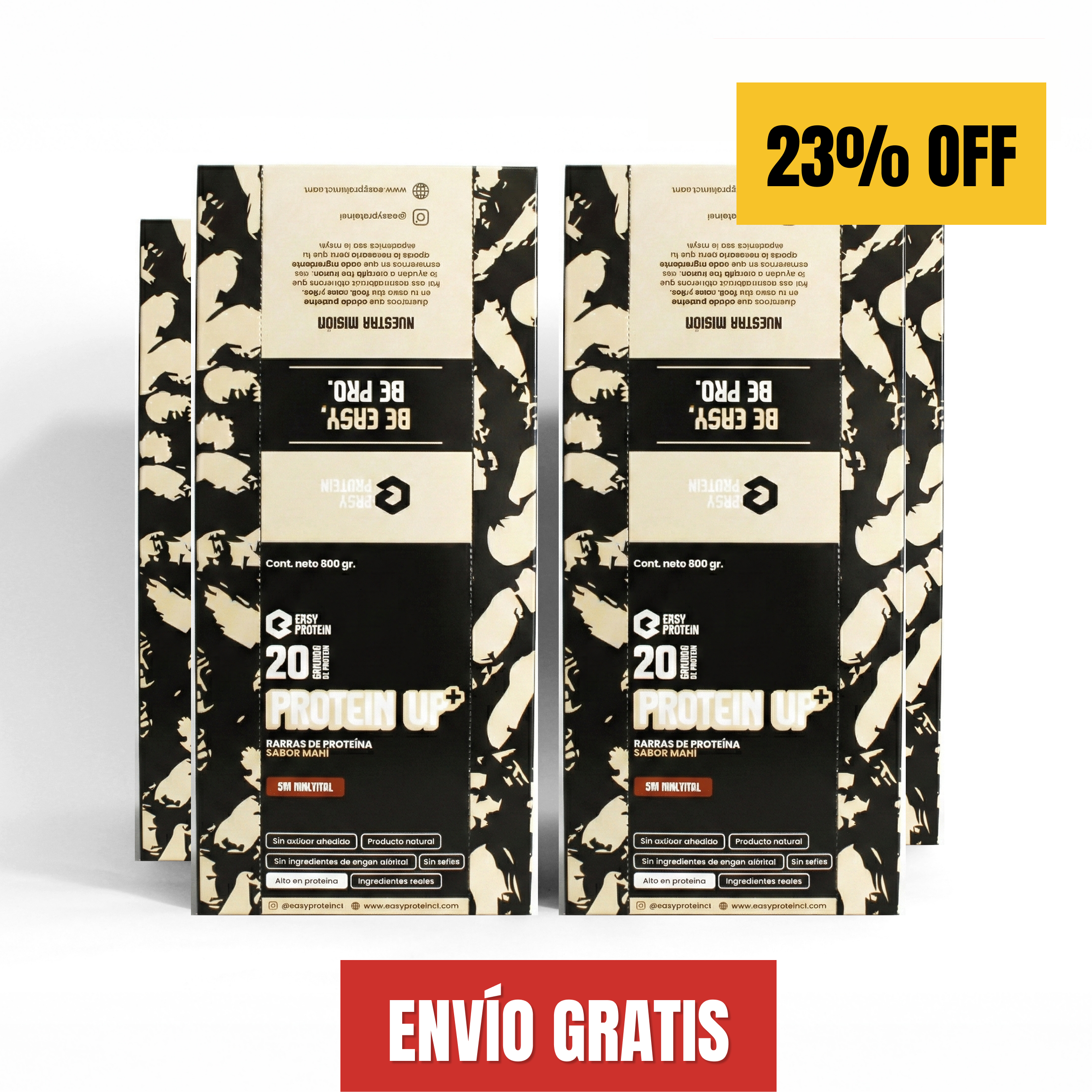 PACK 80 BARRAS - PROTEIN UP+