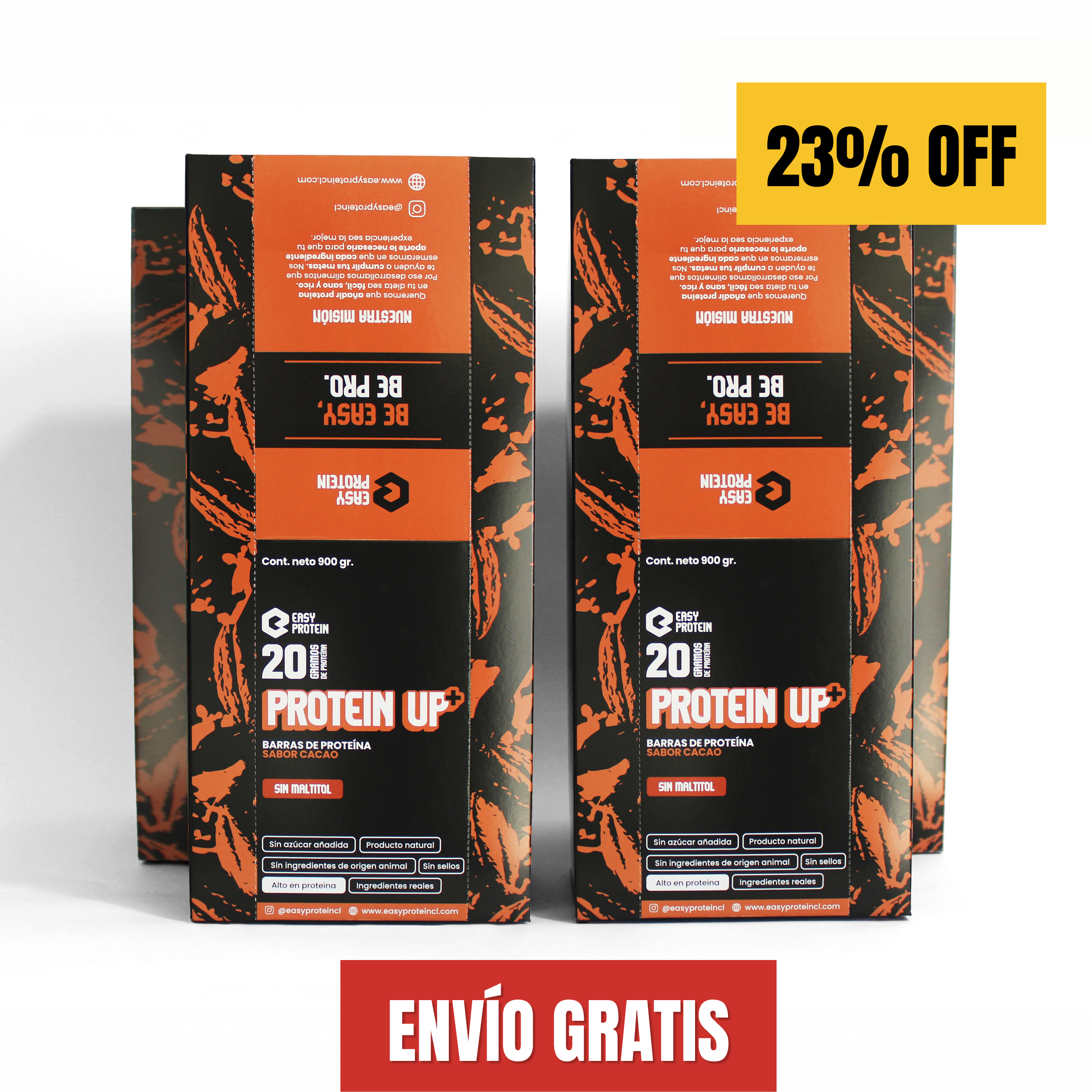 PACK 80 BARRAS - PROTEIN UP+