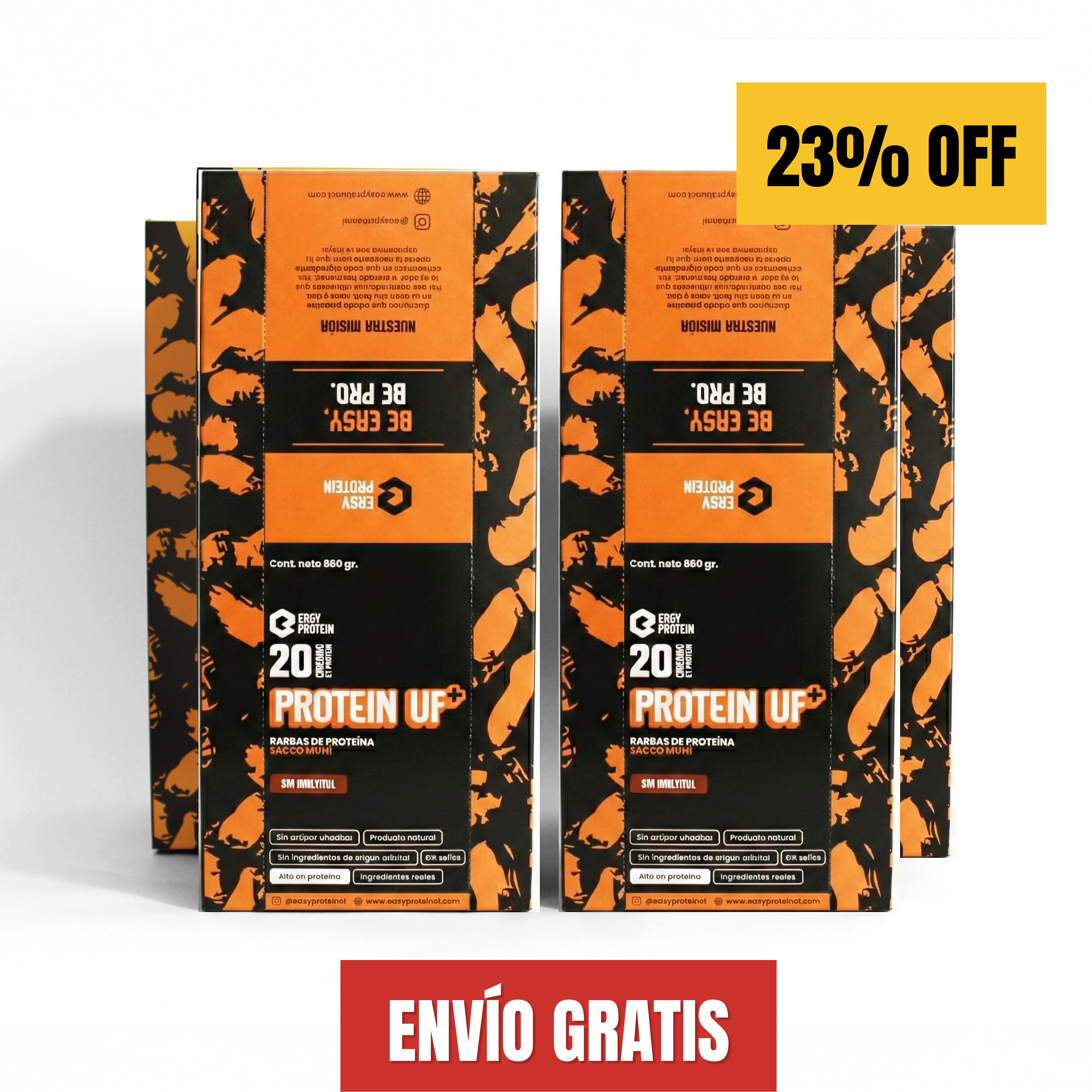 PACK 80 BARRAS - PROTEIN UP+