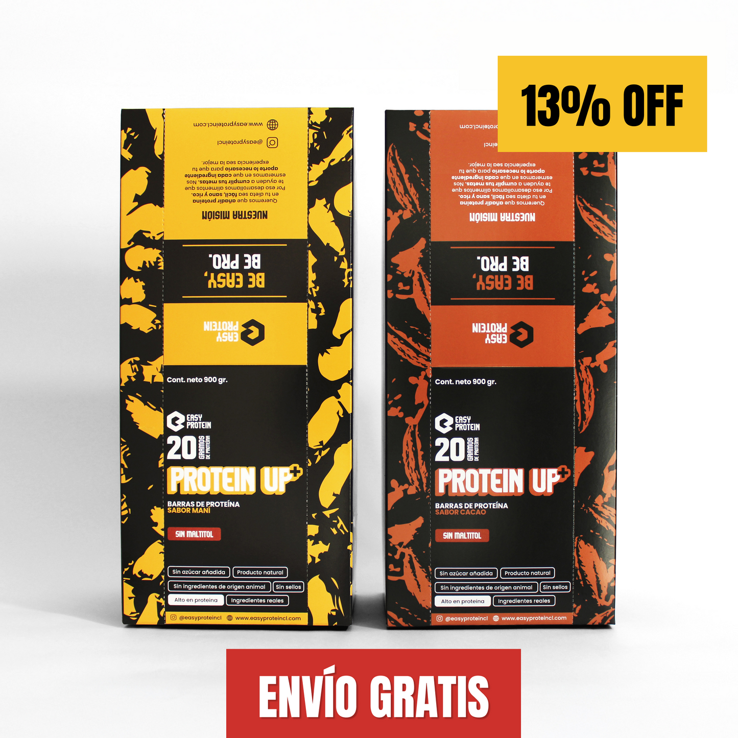 PACK 40 BARRAS - PROTEIN UP+