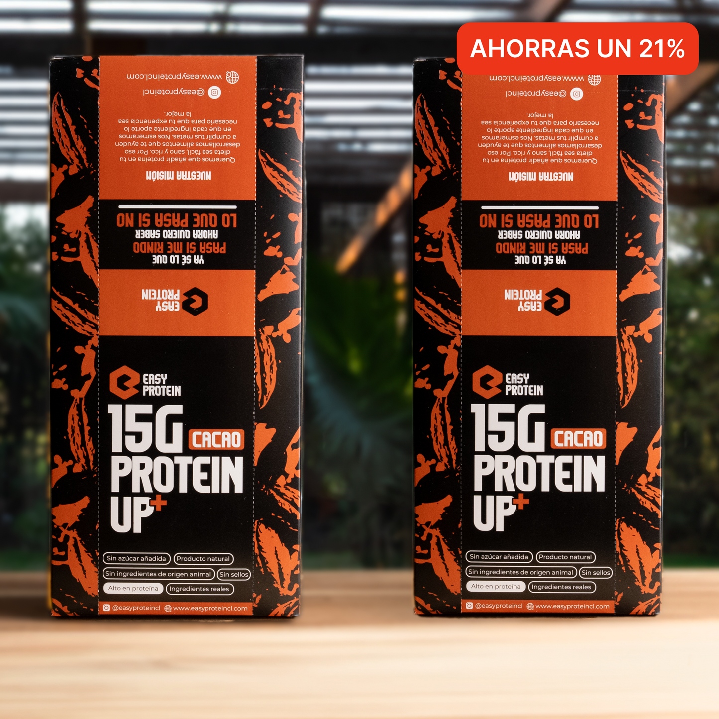 PACK 40 UNIDADES x PROTEIN UP CACAO